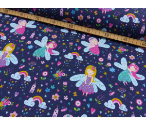 Jersey - Dreaming Fairy dunkelblau